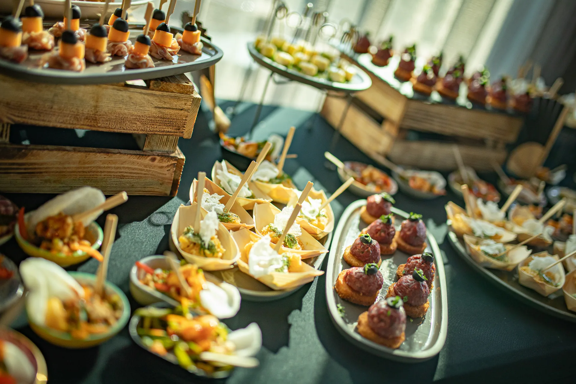 Slané finger food na catering